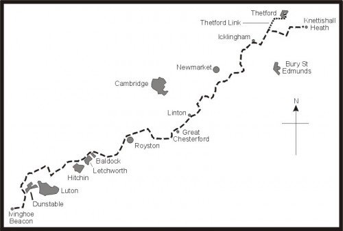 Icknield Way Map