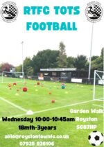 Tots Football – Royston Town FC Community Programme
