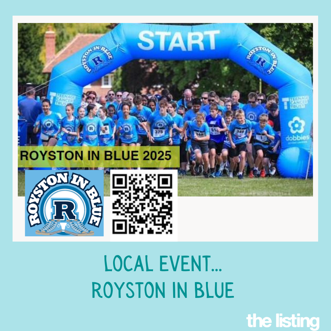 Community News: Royston in Blue Returns on Sunday 29th June – Entries Now Open – Sign Up Today!
