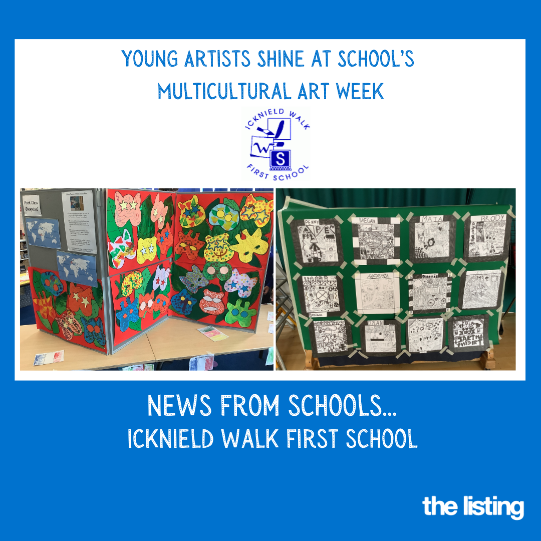 News from Schools: Young Artists Shine at Icknield Walk First School’s Multicultural Art Week