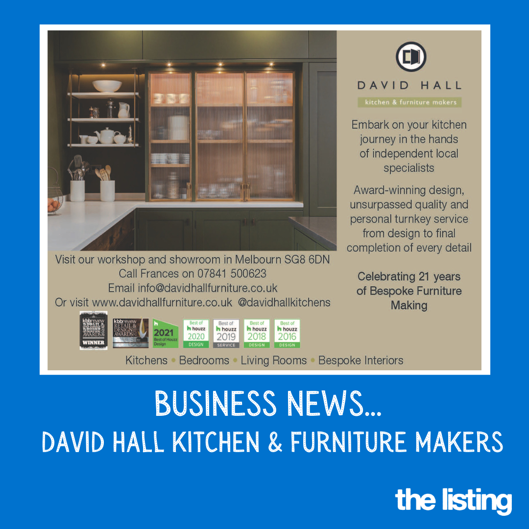 Business News: David Hall Kitchens – Beautiful Kitchens Made Locally