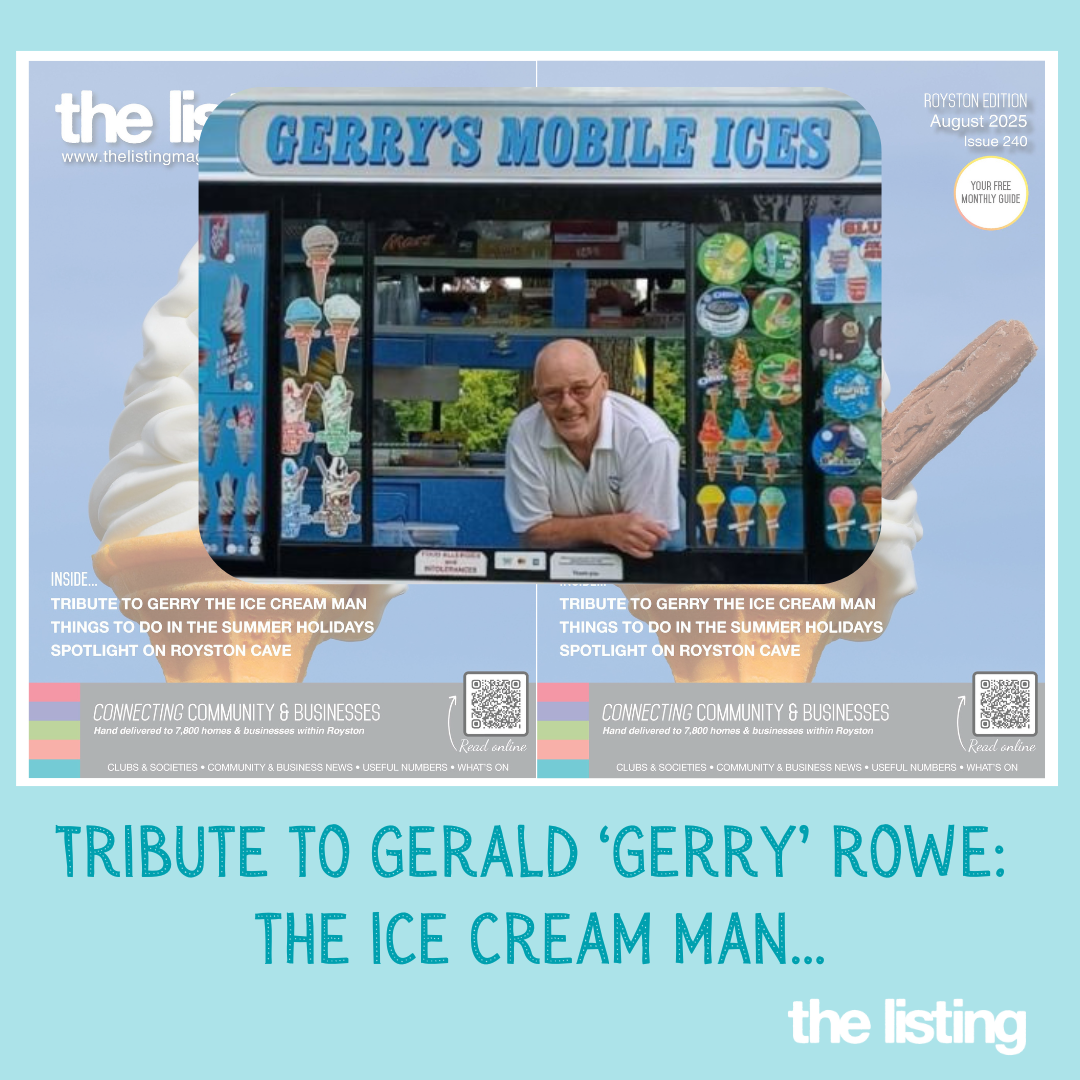 Local Recognition… Tribute to Gerald ‘Gerry’ Rowe: The Ice Cream Man