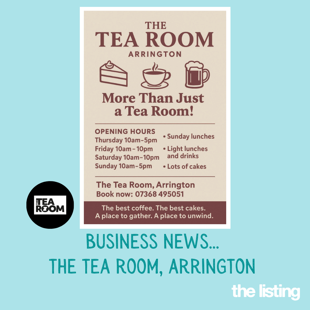 Business News: The Team Room, Arrington