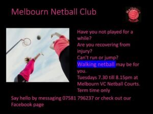 Melbourn Walking Netball Melbourn Walking Netball