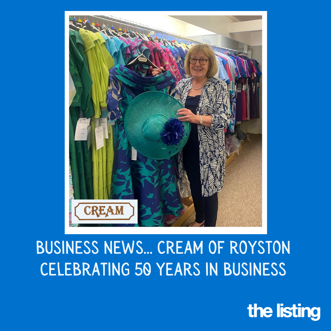Business News: Cream of Royston, Celebrating 50 years in Business 