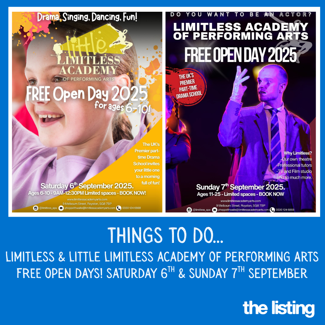 Limitless & Little Limitess Academy of Performing Arts – September Open Days