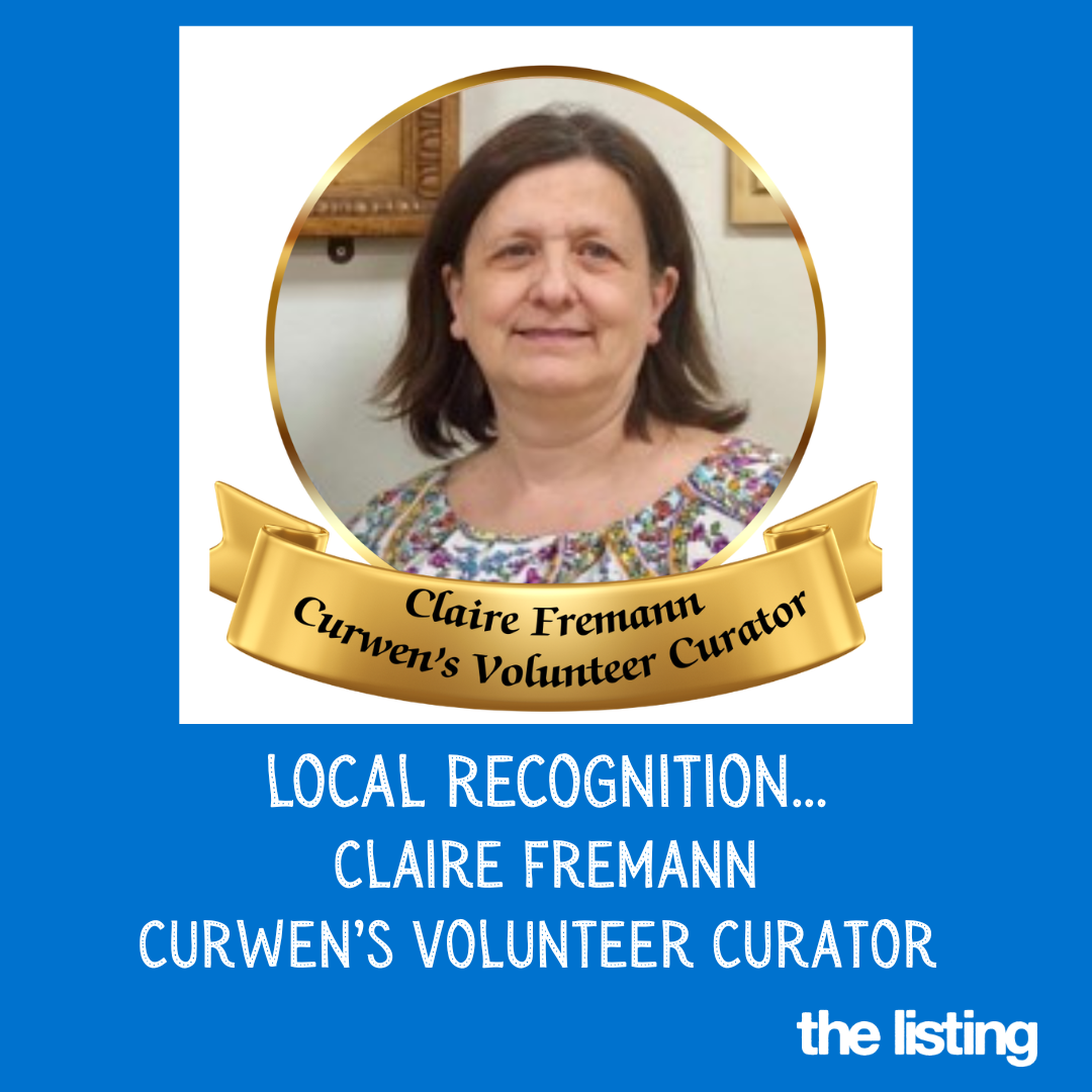 Local Recognition… Claire Fremann, Curwen’s Not For Profit Art Gallery