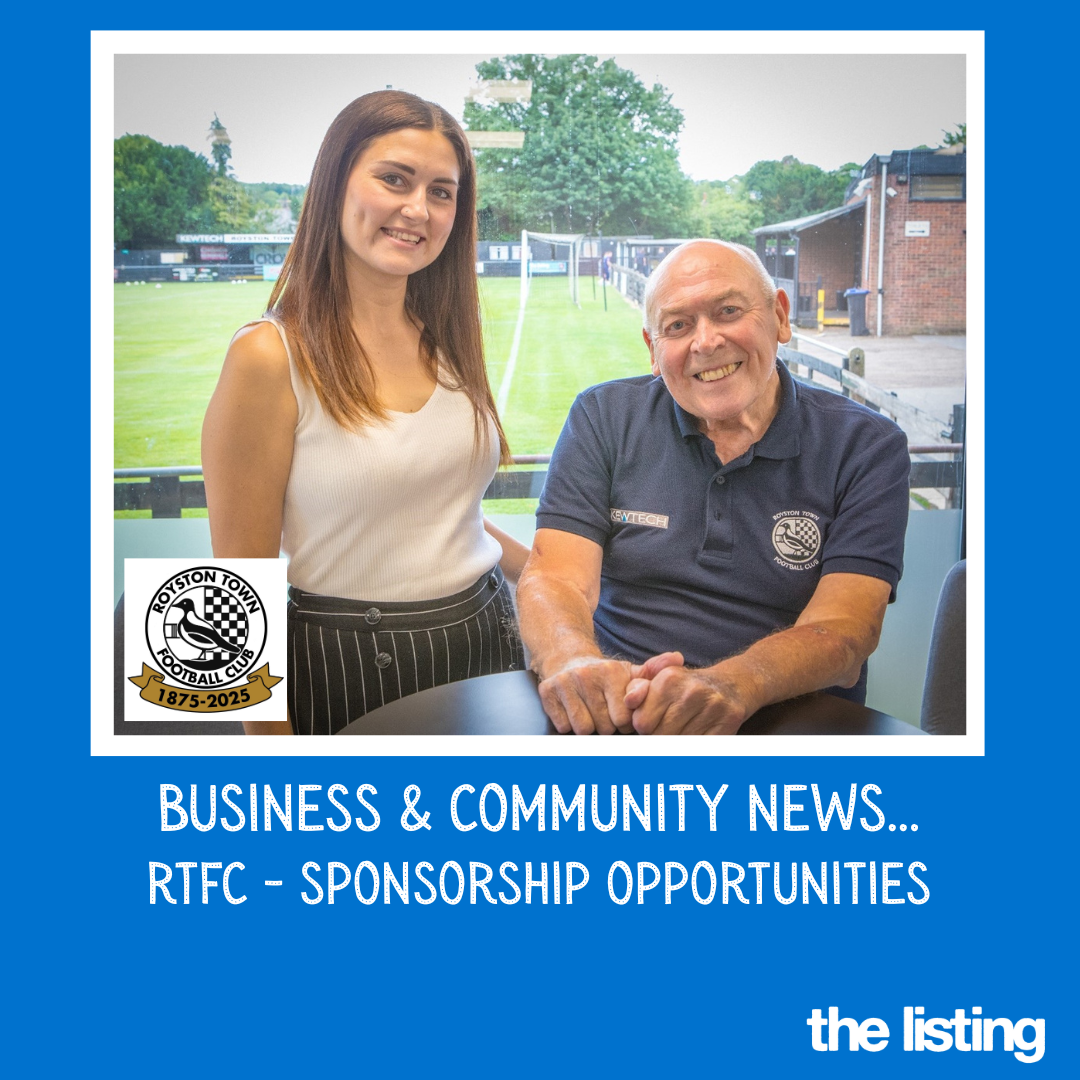 Club News: Royston Town Football Club appointment  a new Commercial Manager