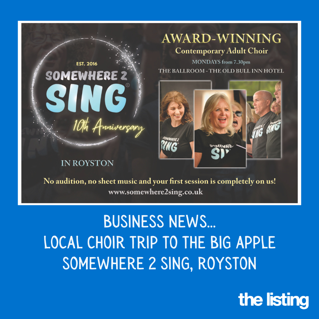 Business Profile: Somewhere 2 Sing – Local Choir Trip to the Big Apple