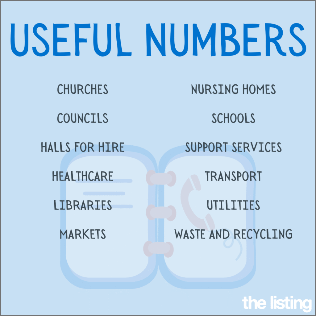 useful numbers for website with detail