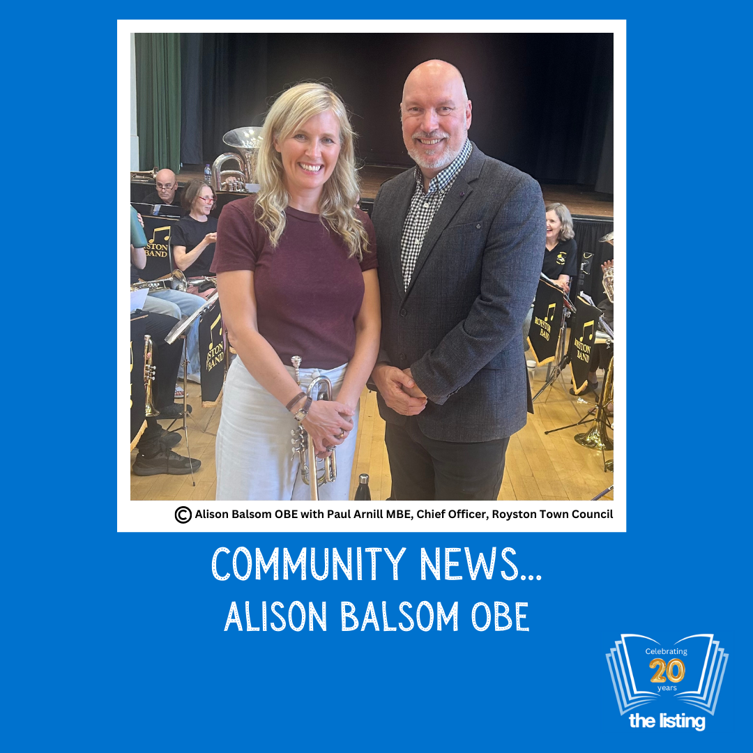 Community News: Alison Balsom OBE