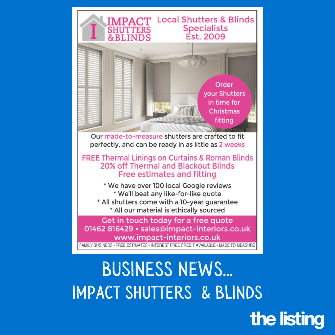 Business News: Impact Shutters & Blinds