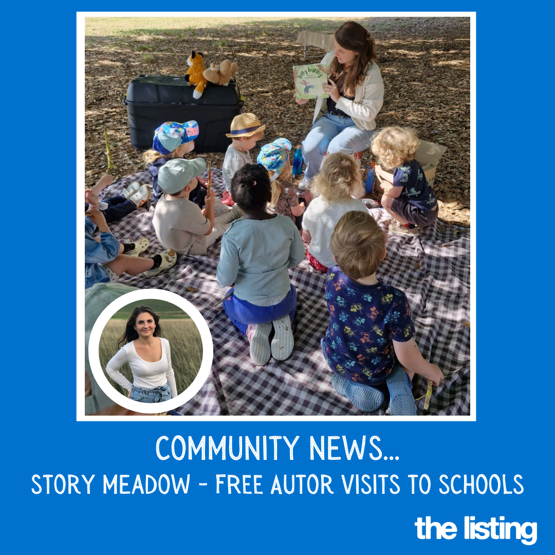 FREE Story Meadow Author Visits available to Schools…