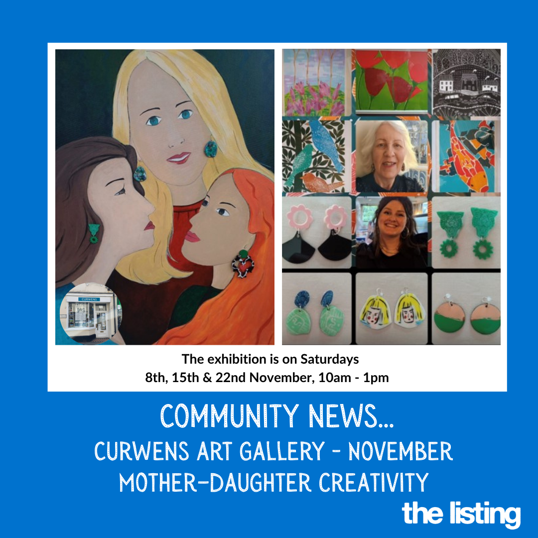 Community News: Curwens Solicitors Art Gallery Present: Mother–Daughter Creativity this November