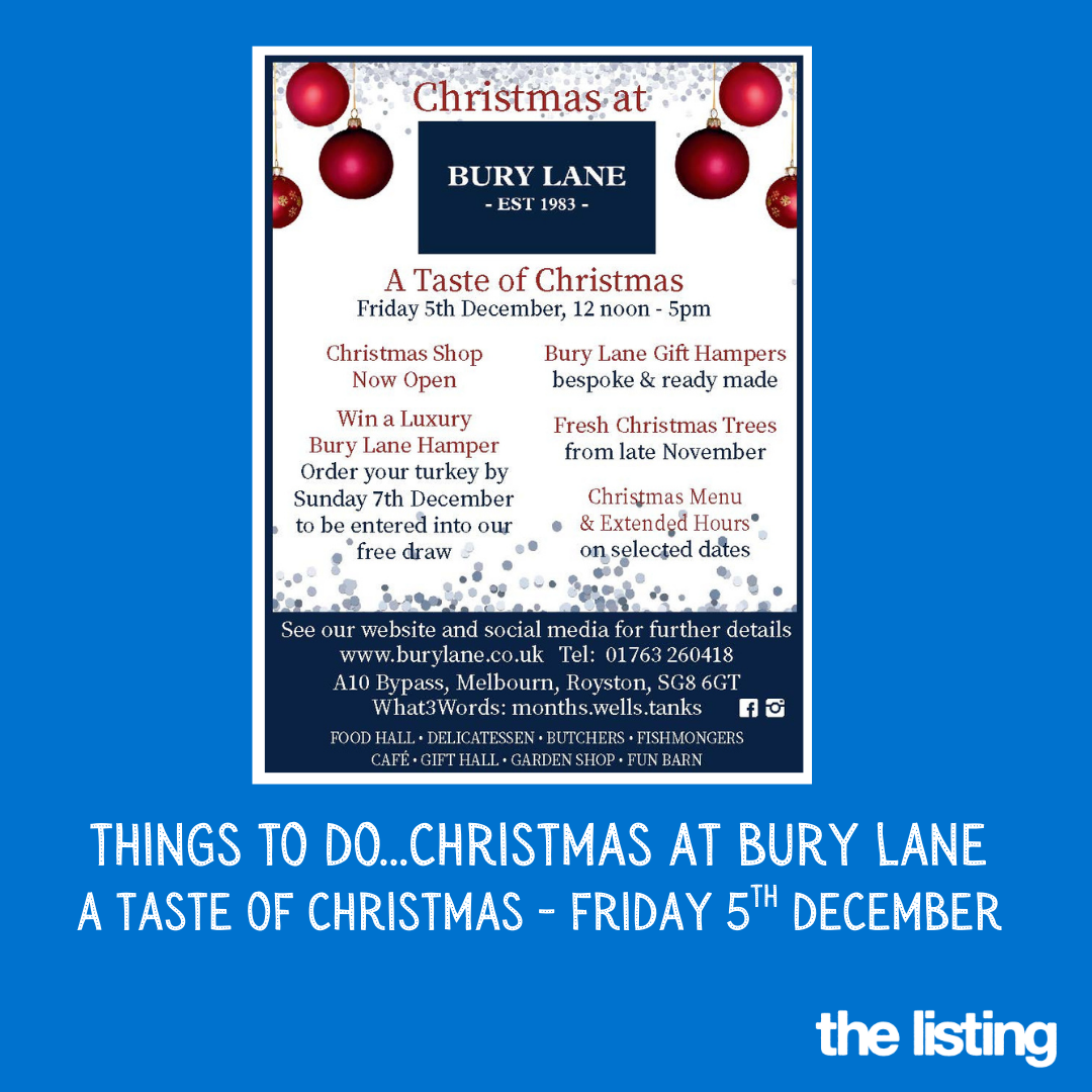 Business Profile: A Taste of Christmas, Bury Lane