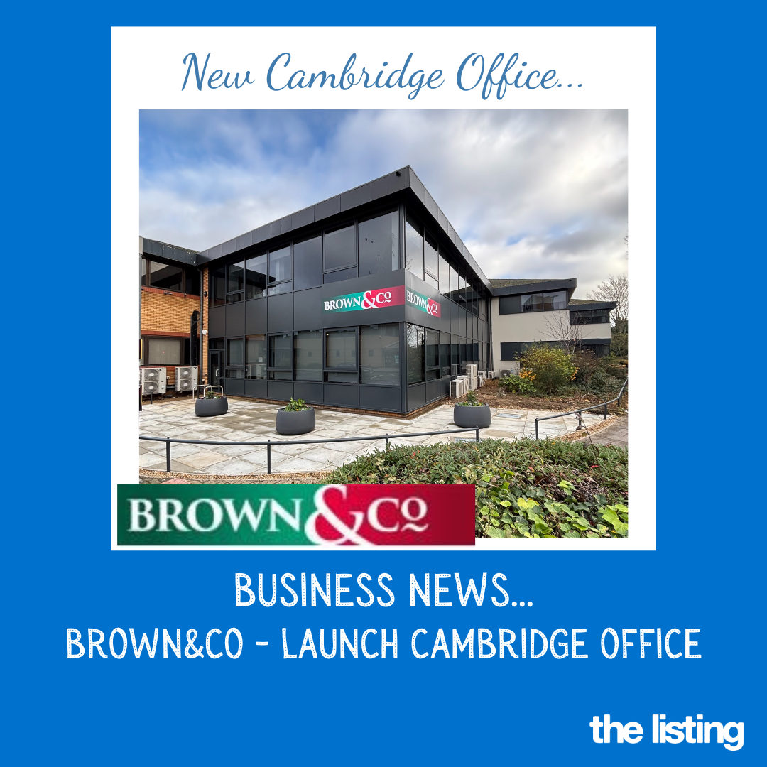 Business News: Brown&Co Estate Agents Launch Cambridge Office