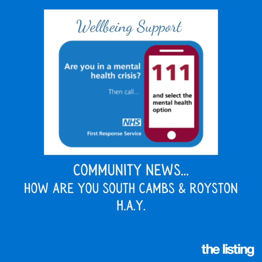 Community News: Wellbeing Support – H.A.Y.