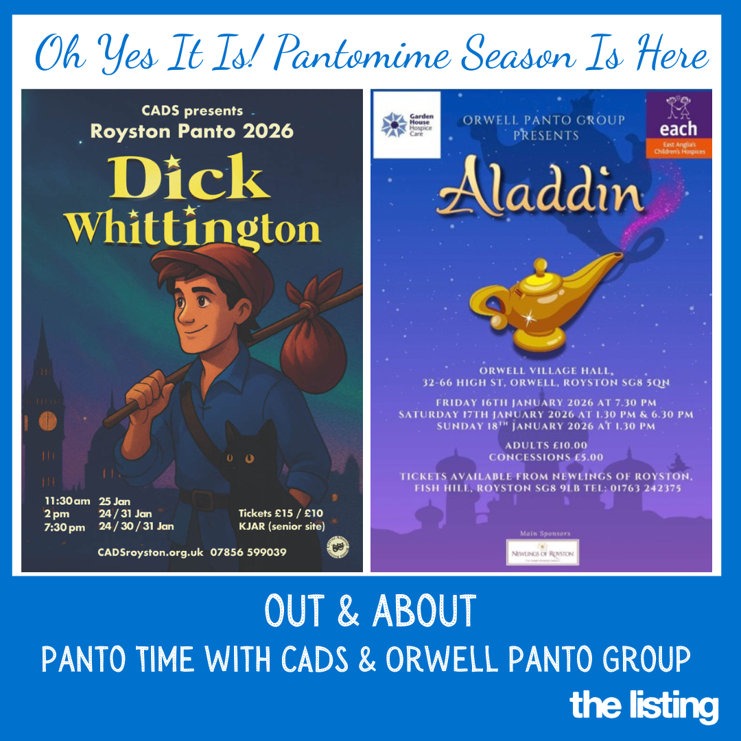 Out & About: Pantomime Season is Here!