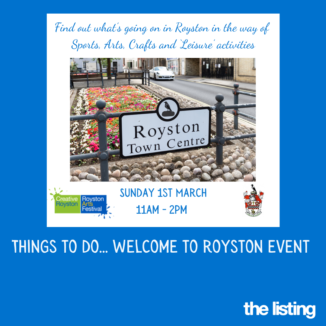 Community News: Welcome to Royston Event