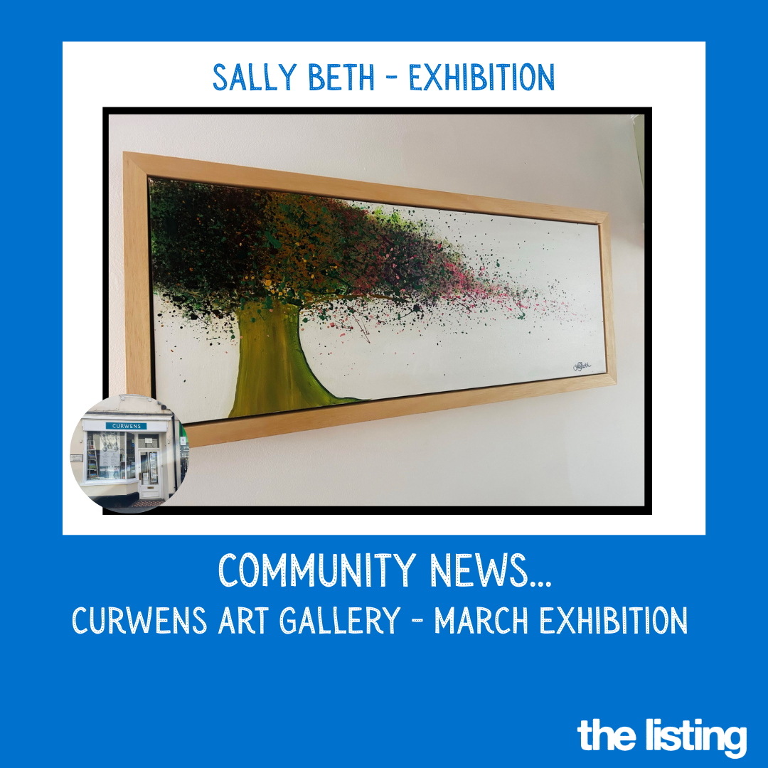 Community News: Curwens Solicitors Art Gallery Present: Sally Beth this March