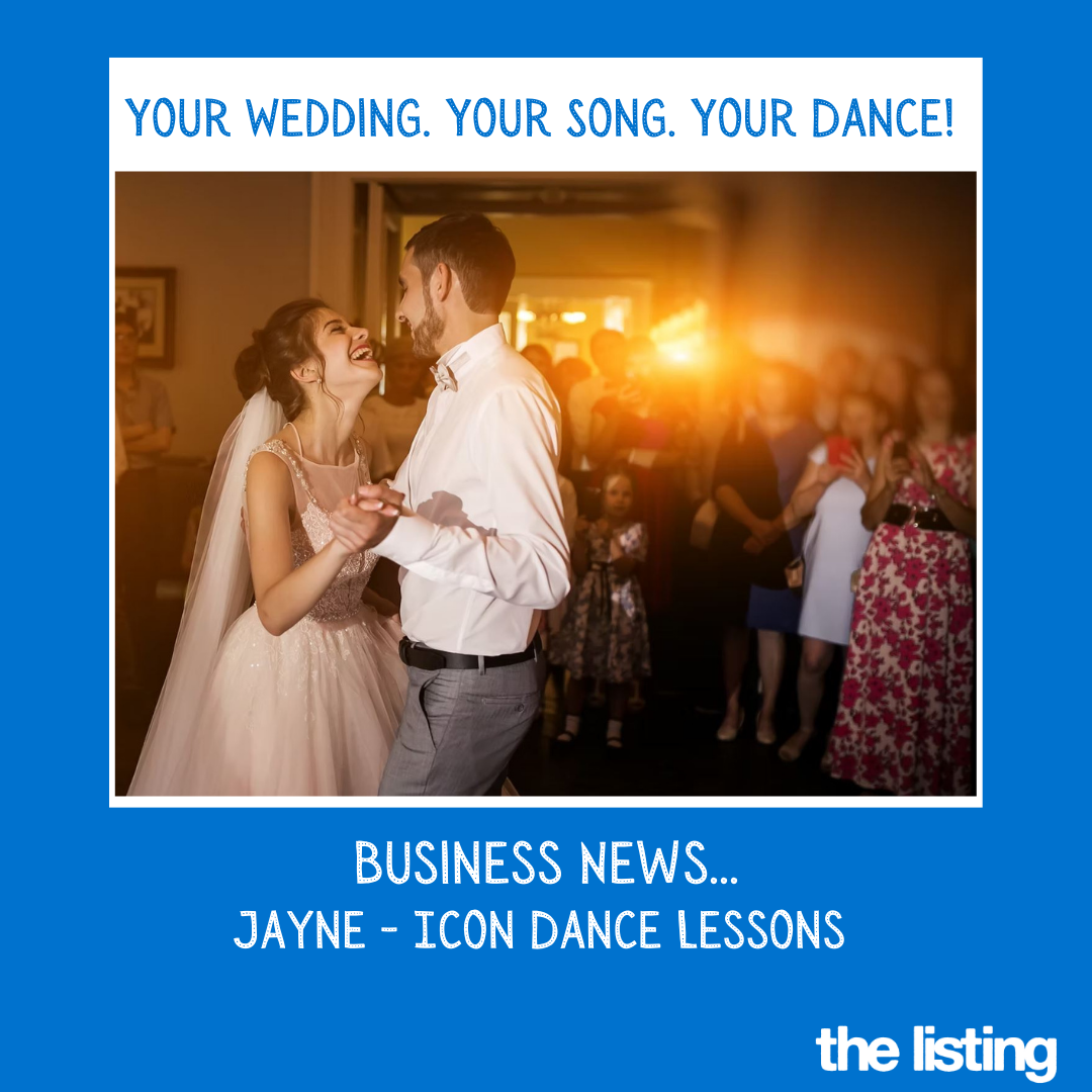 Business News: A Wedding Dance, Icon Dance Lessons…