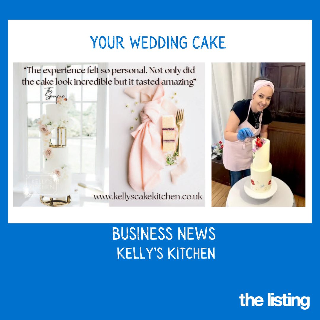 Business News: Your Wedding Cake – Kelly’s Kitchen