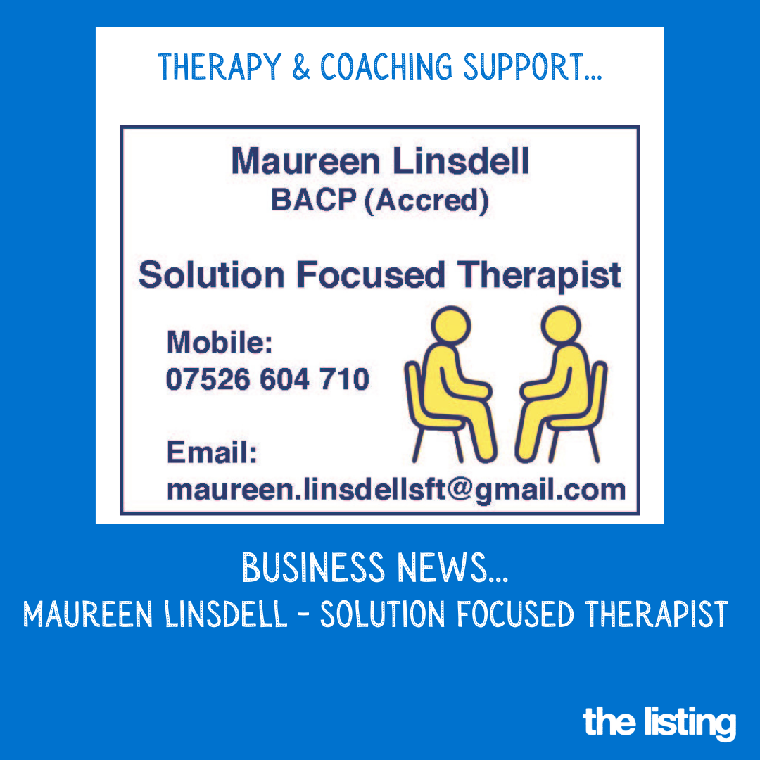 Business News: Maureen Linsdell – Solution Focused Therapist