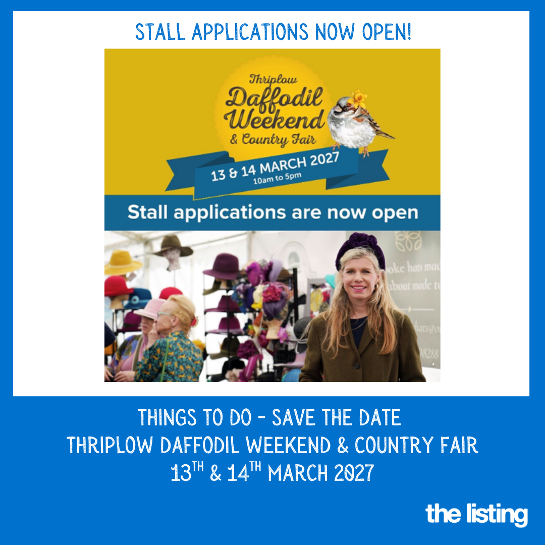 Out & About: Thriplow Daffodil Weekend and Country Fair – Save the Date 13th & 14th March 2027