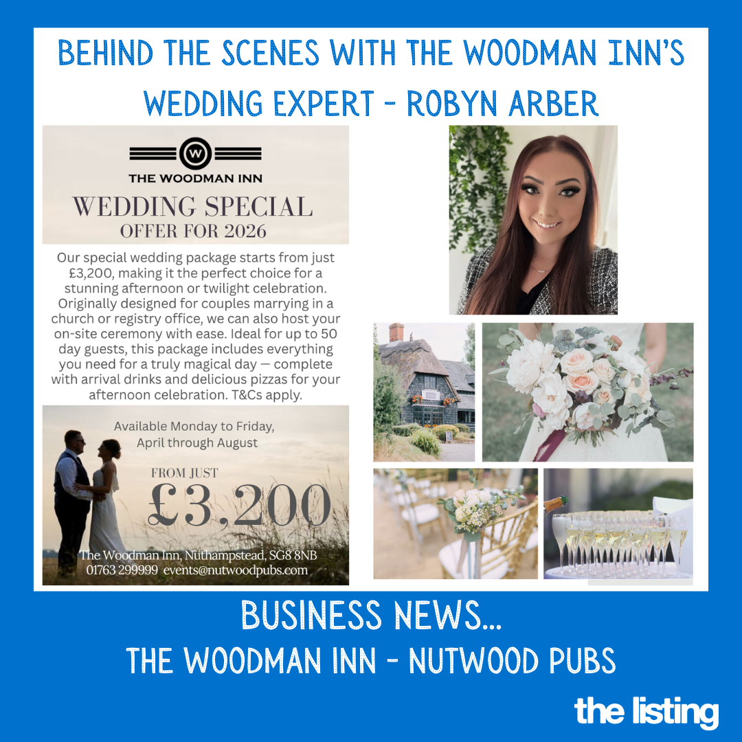 Business News: Behind the Scenes with The Woodman Inn’s Wedding Expert