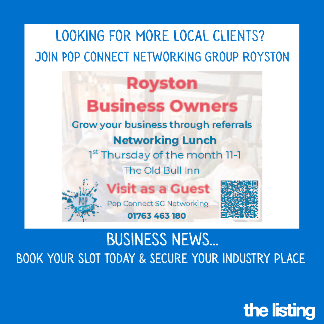 Business News: POP Connect Networking Group Royston