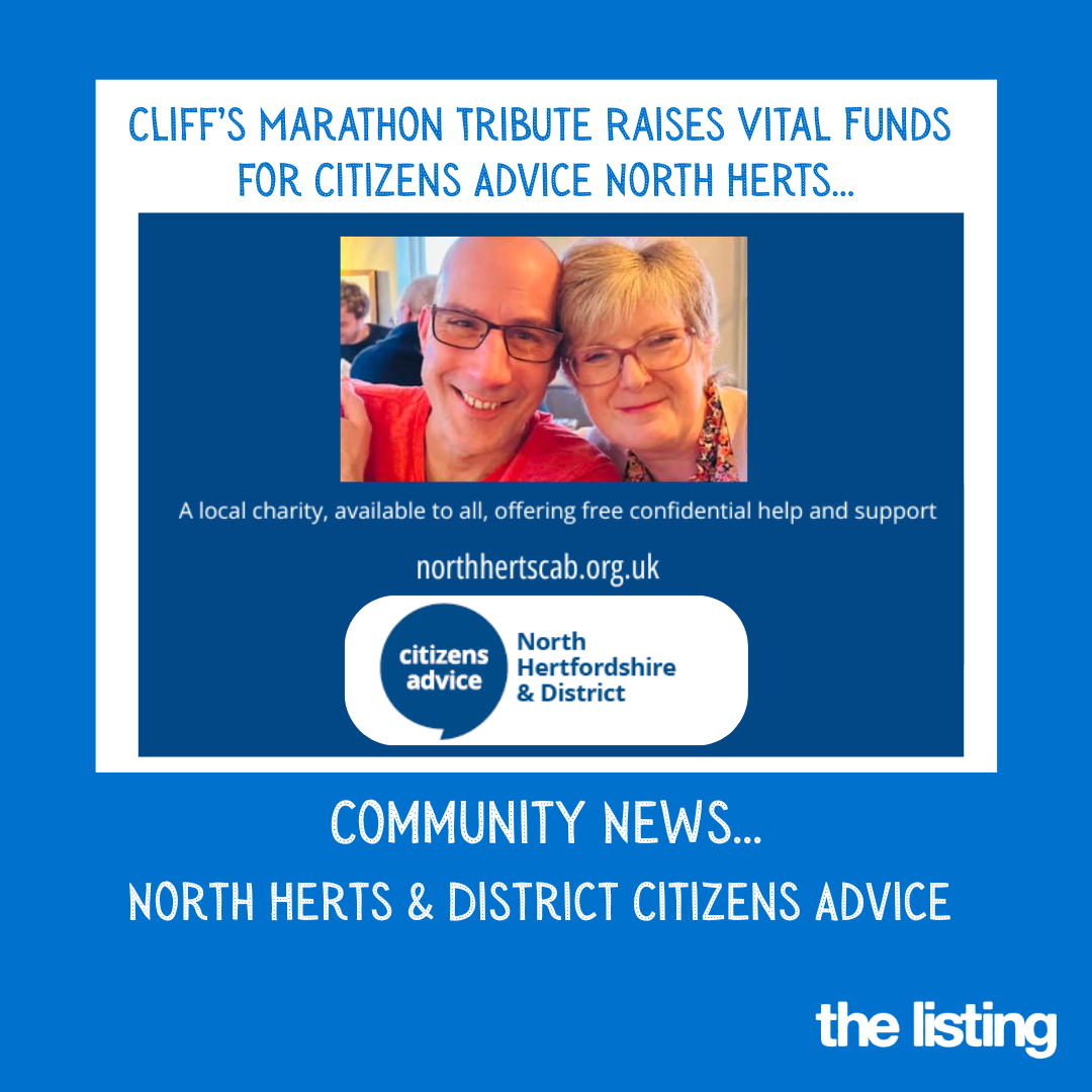 Community News: North Herts & District Citizens Advice: