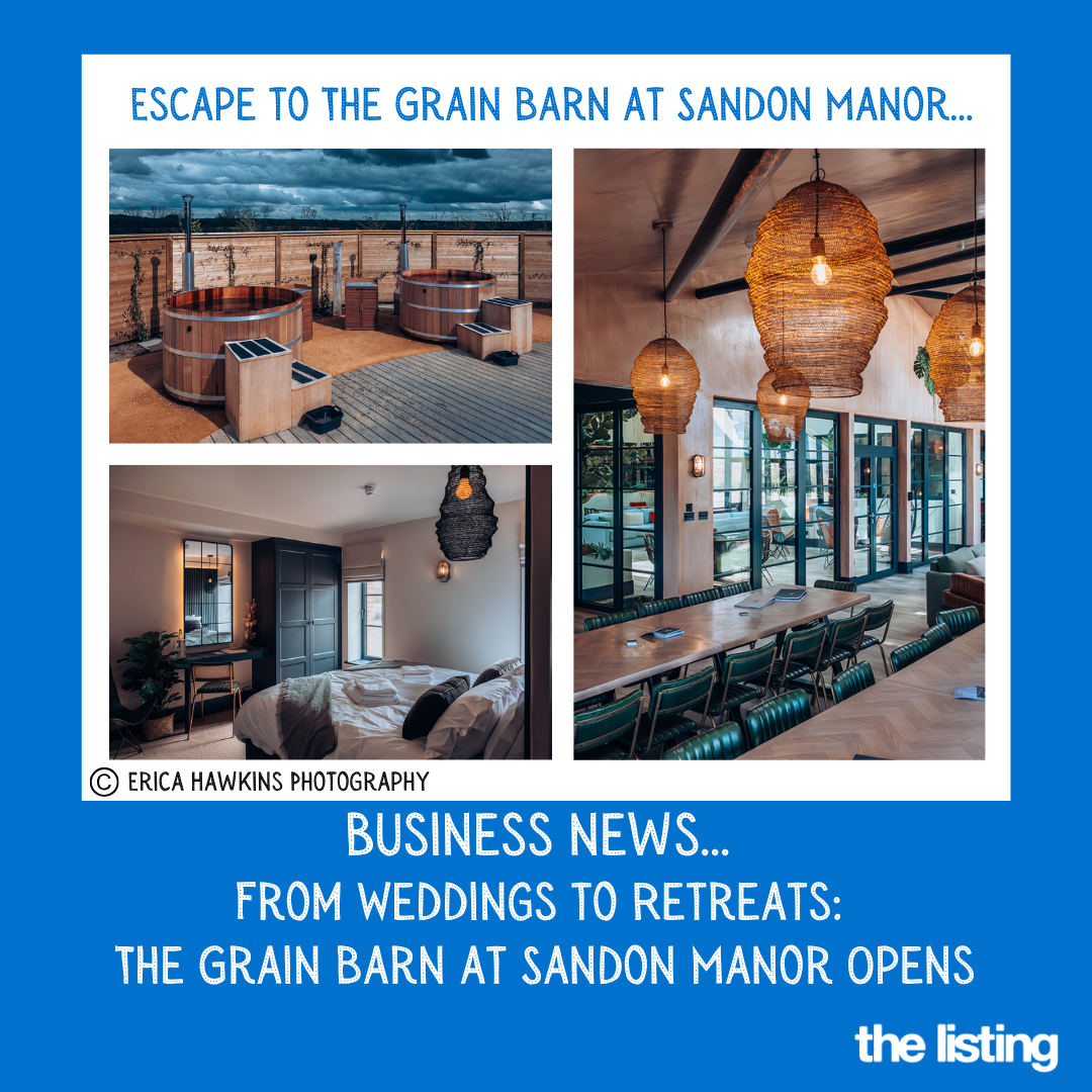 Business News: From Weddings to Work Retreats: The Grain Barn at Sandon Manor Opens