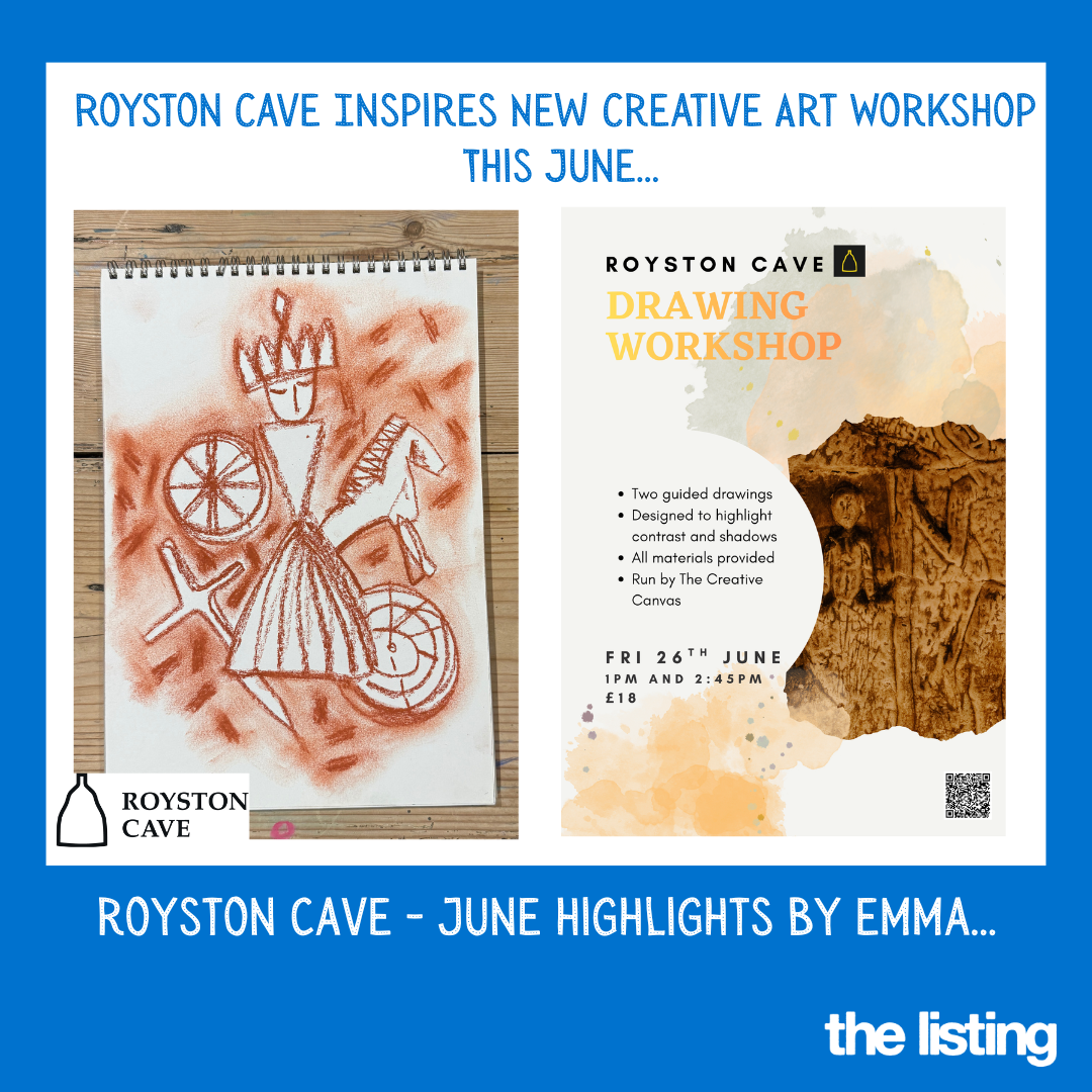Royston Cave June Highlights: New Creative Art Workshop