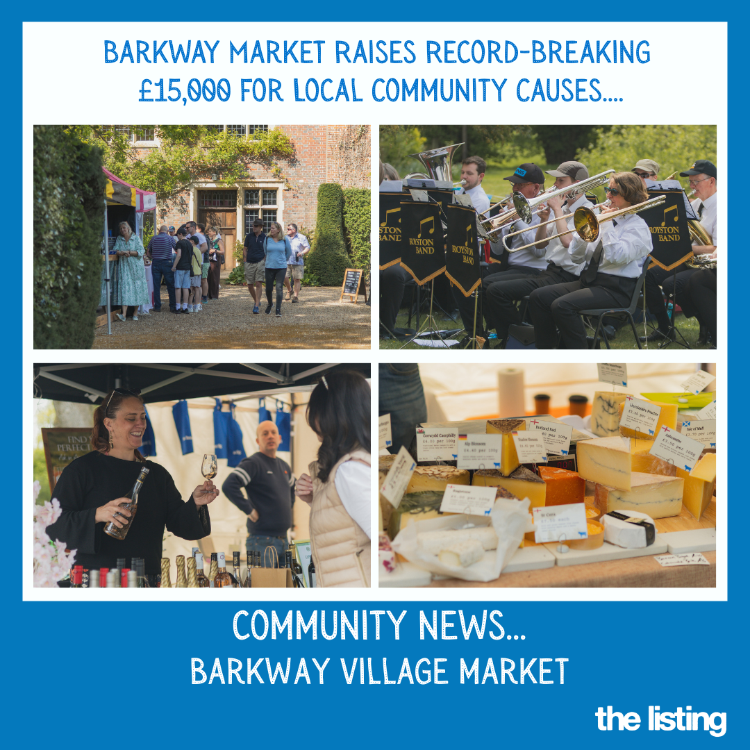 Community News: Barkway Market once again draws in the crowds and raises record funds for the local charities…
