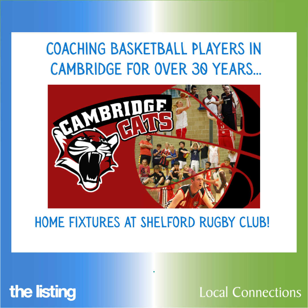 Cambridge Cats Basketball Home Fixtures