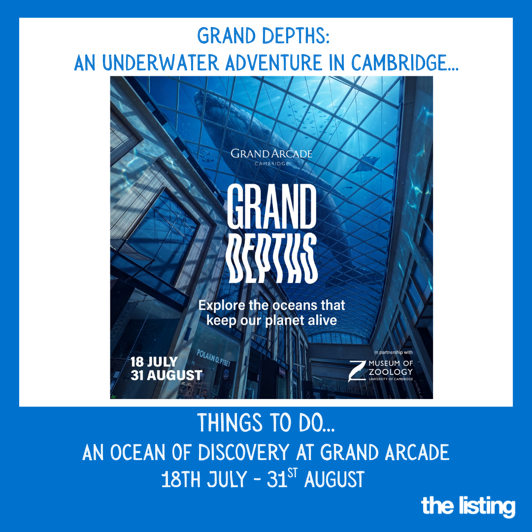 Out & About: Grand Depths at Grand Arcade, Cambridge