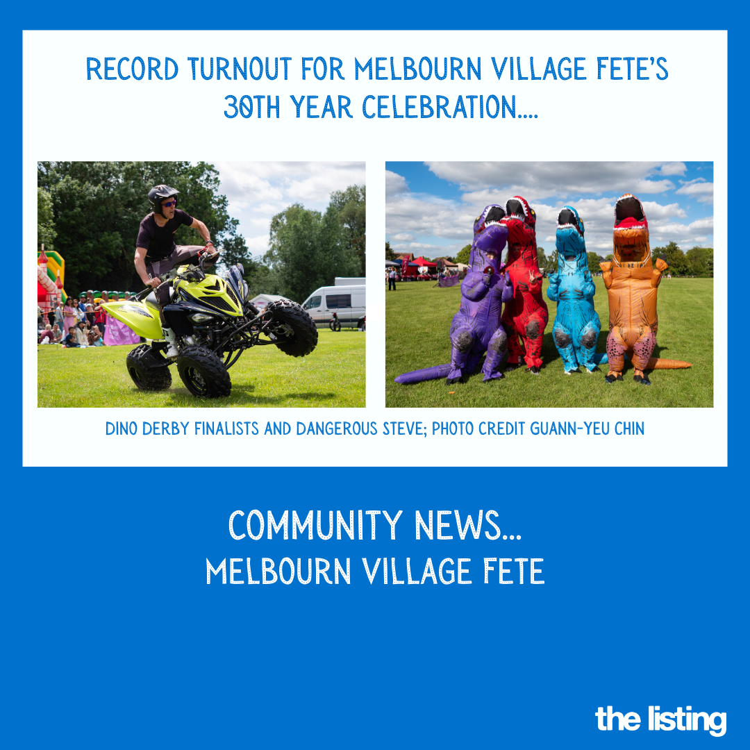 Community News: Record Turnout for Melbourn Village Fete’s 30th Year Celebration
