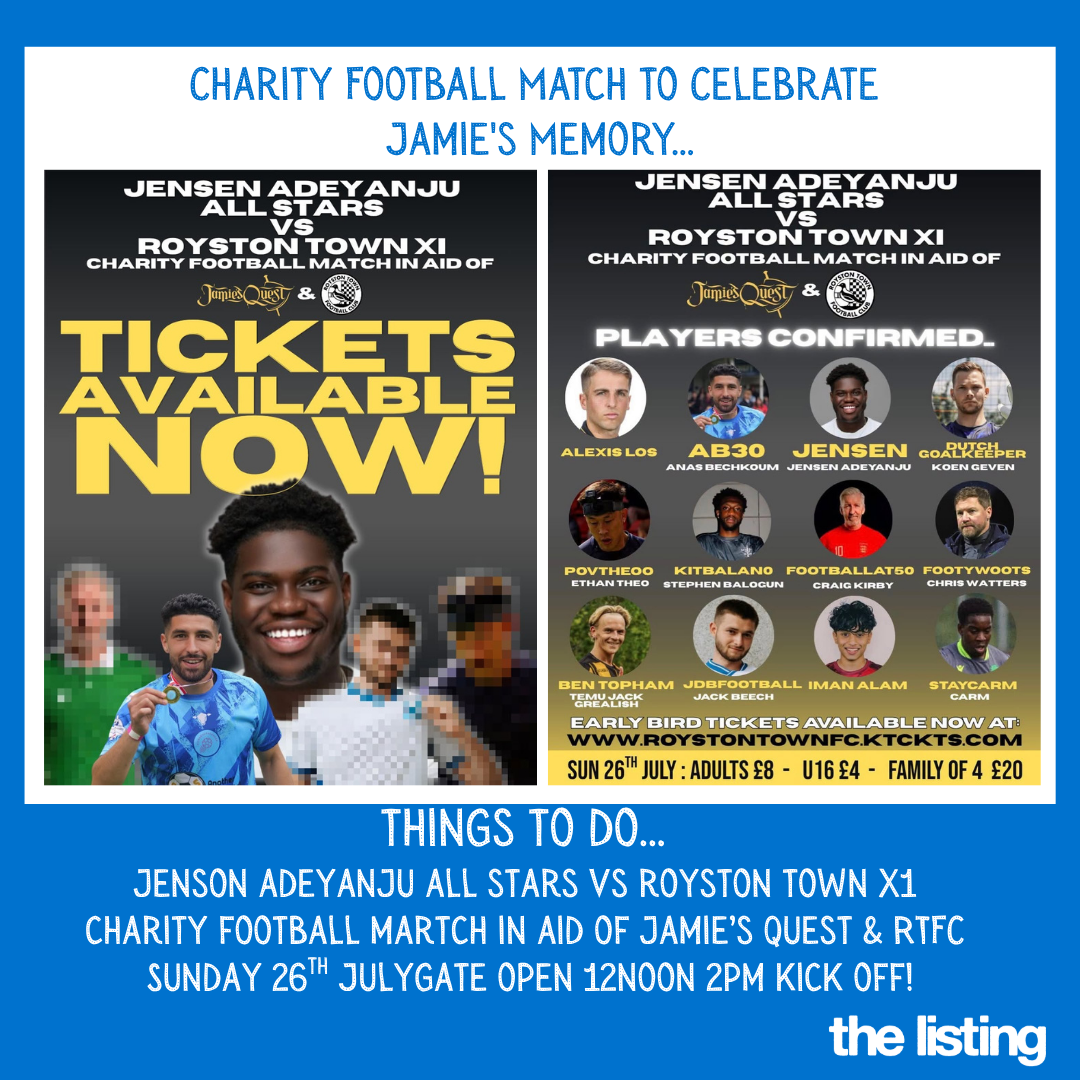 Community News: Charity Football Match to Celebrate Jamie’s Memory…