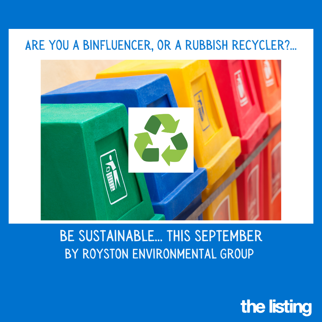Royston Environmental Group: Be Sustainable: Recycling