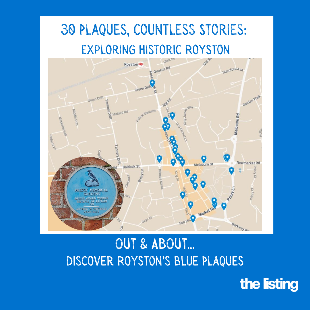 Out & About: Discover Royston’s Blue Plaques