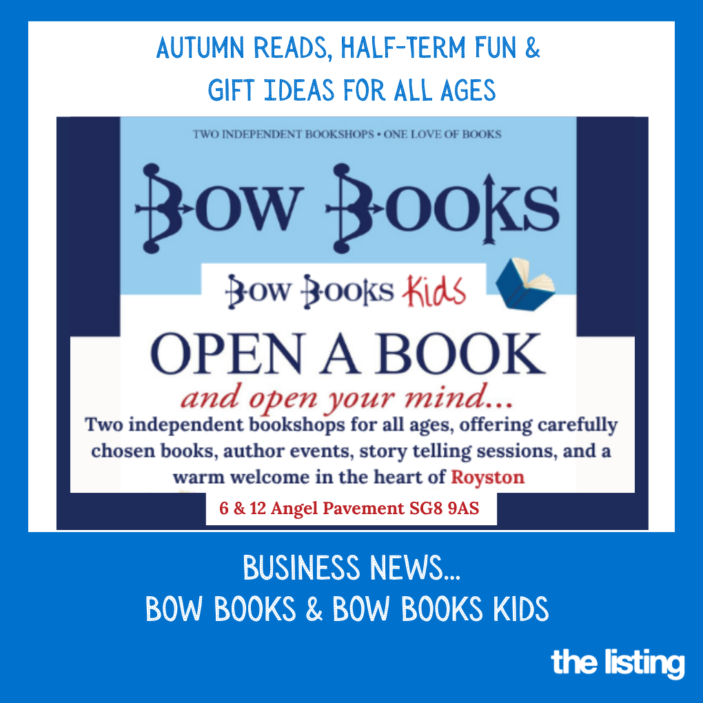 Business News: Bow Books & Bow Books Kids – Autumn Reads For All Ages