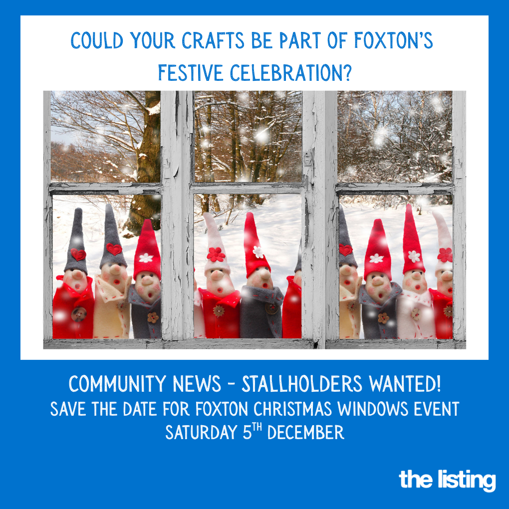 Community News: Stallholders Wanted!