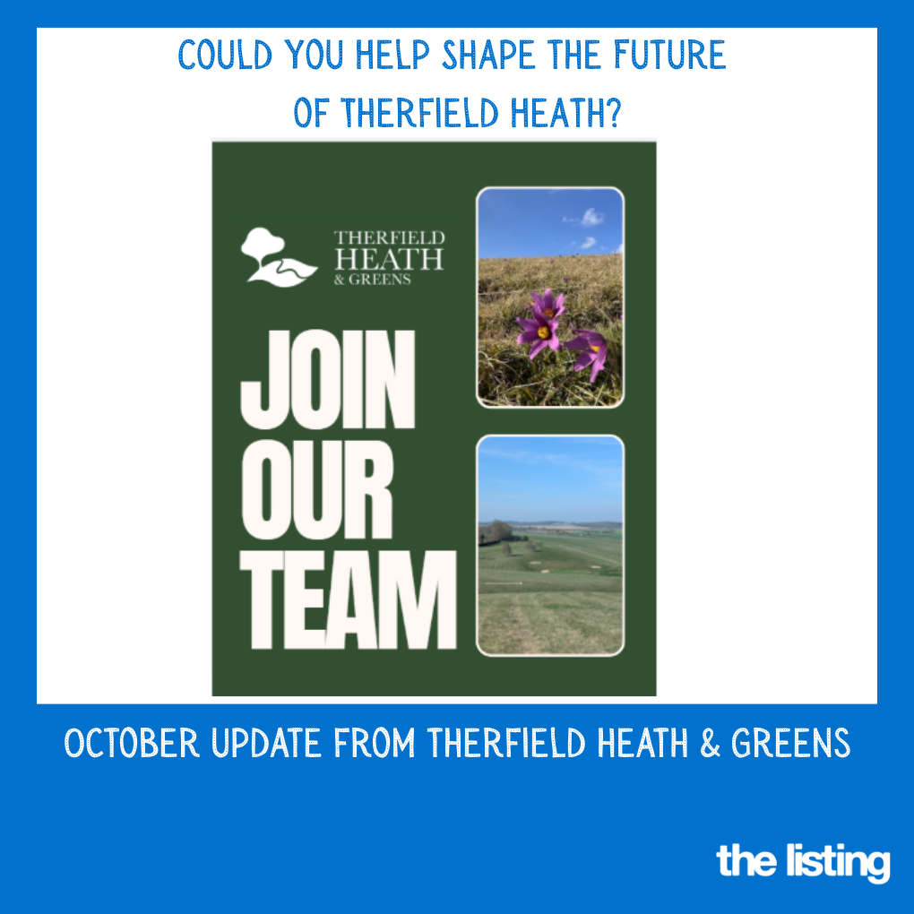 Community News: October Update from Therfield Heath & Greens