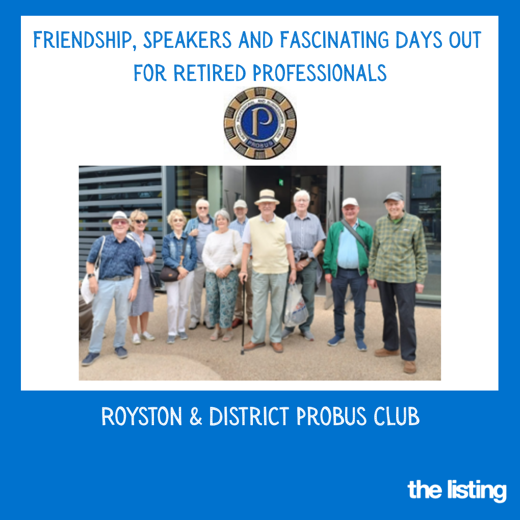 Club News: ProBus: Social Group for Retired Professionals