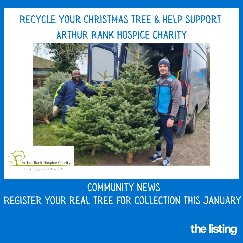 Community News: Arthur Rank Christmas Tree Recycling