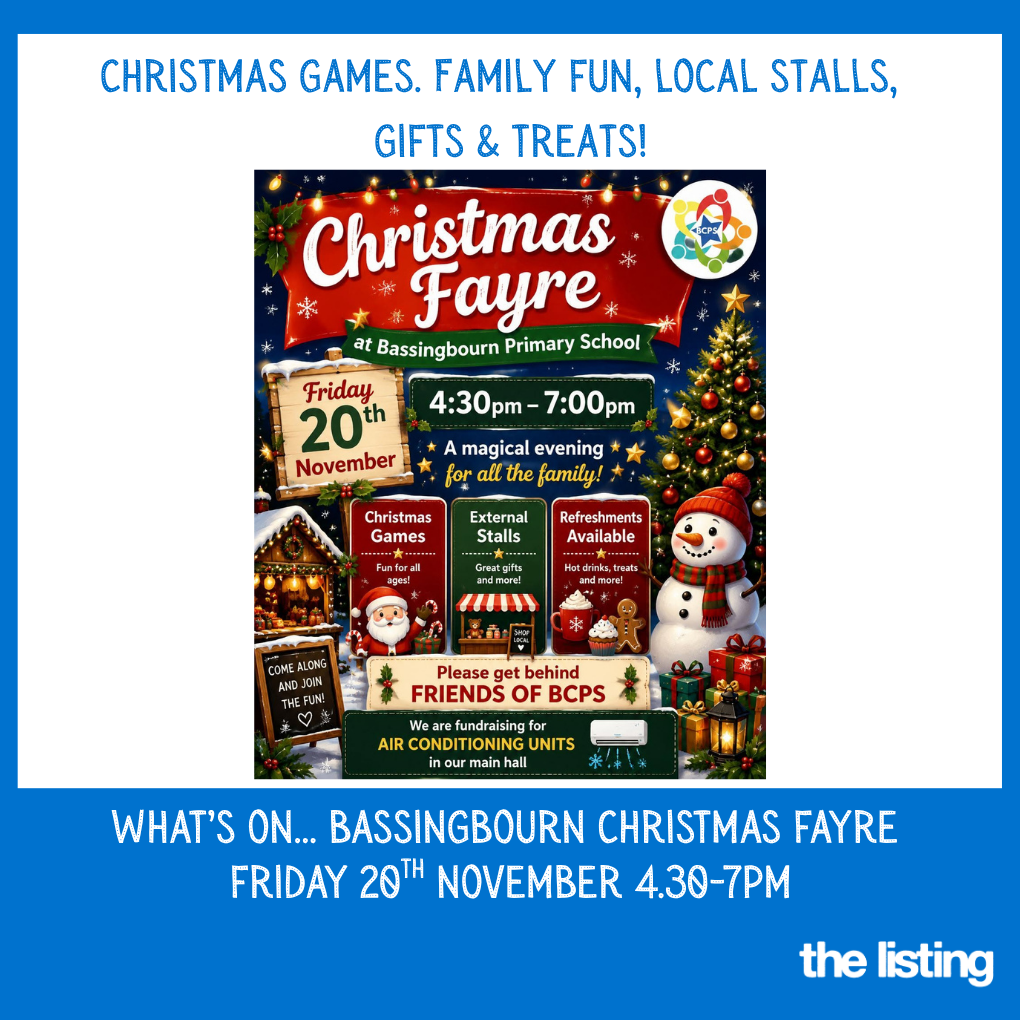 Things to Do: Bassingbourn Christmas Fayre