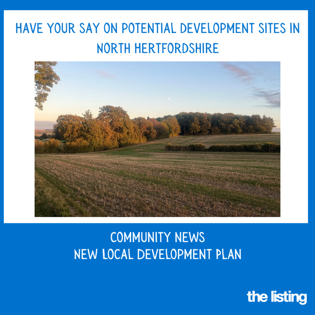 Community News: New Local Development Plan