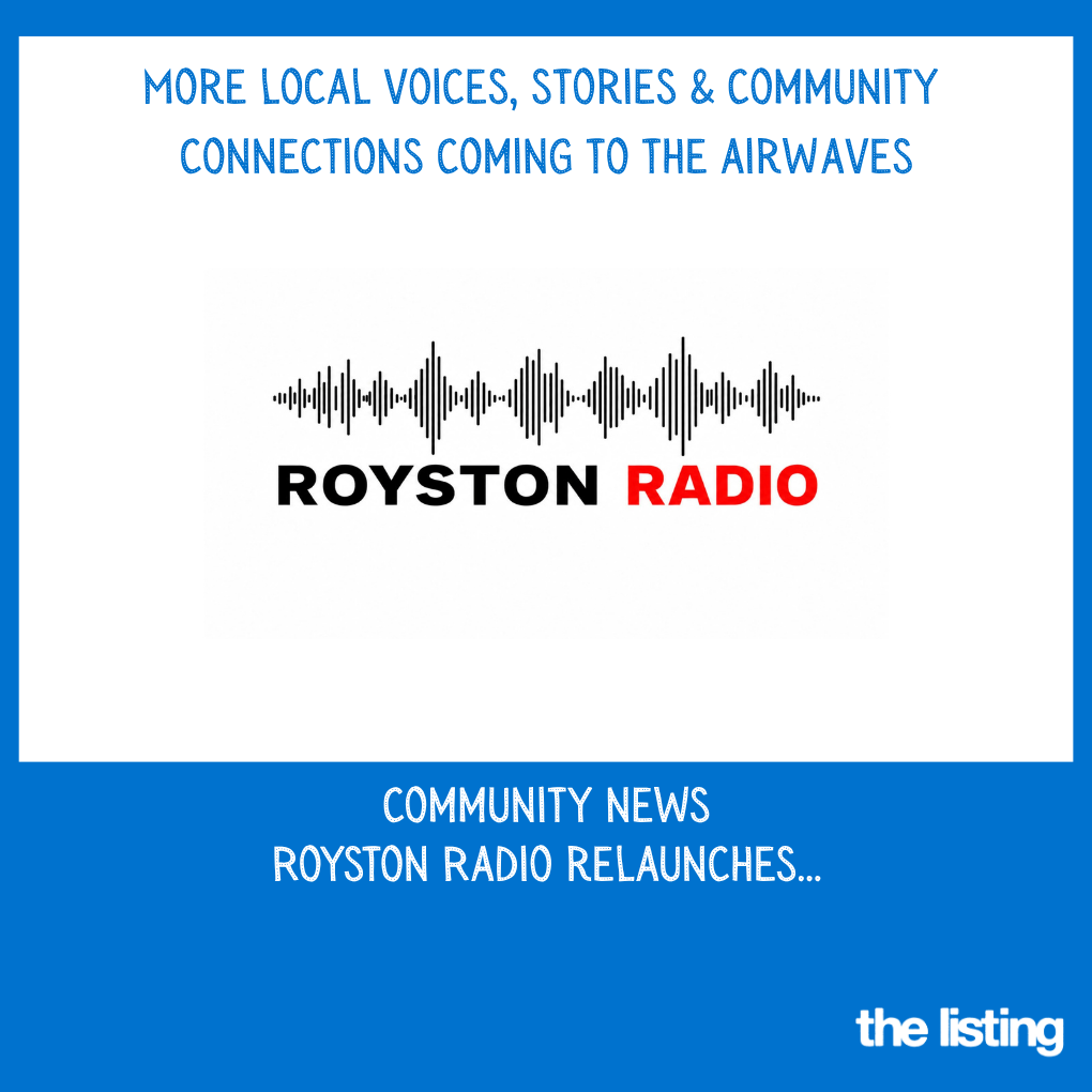 Community News: Royston Radio Relaunches