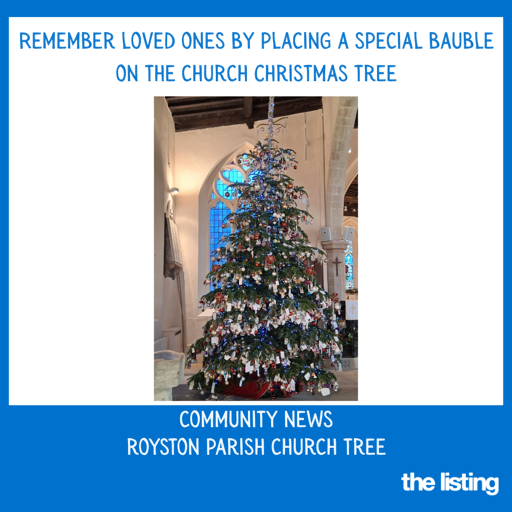 Community News: Royston Parish Church Tree