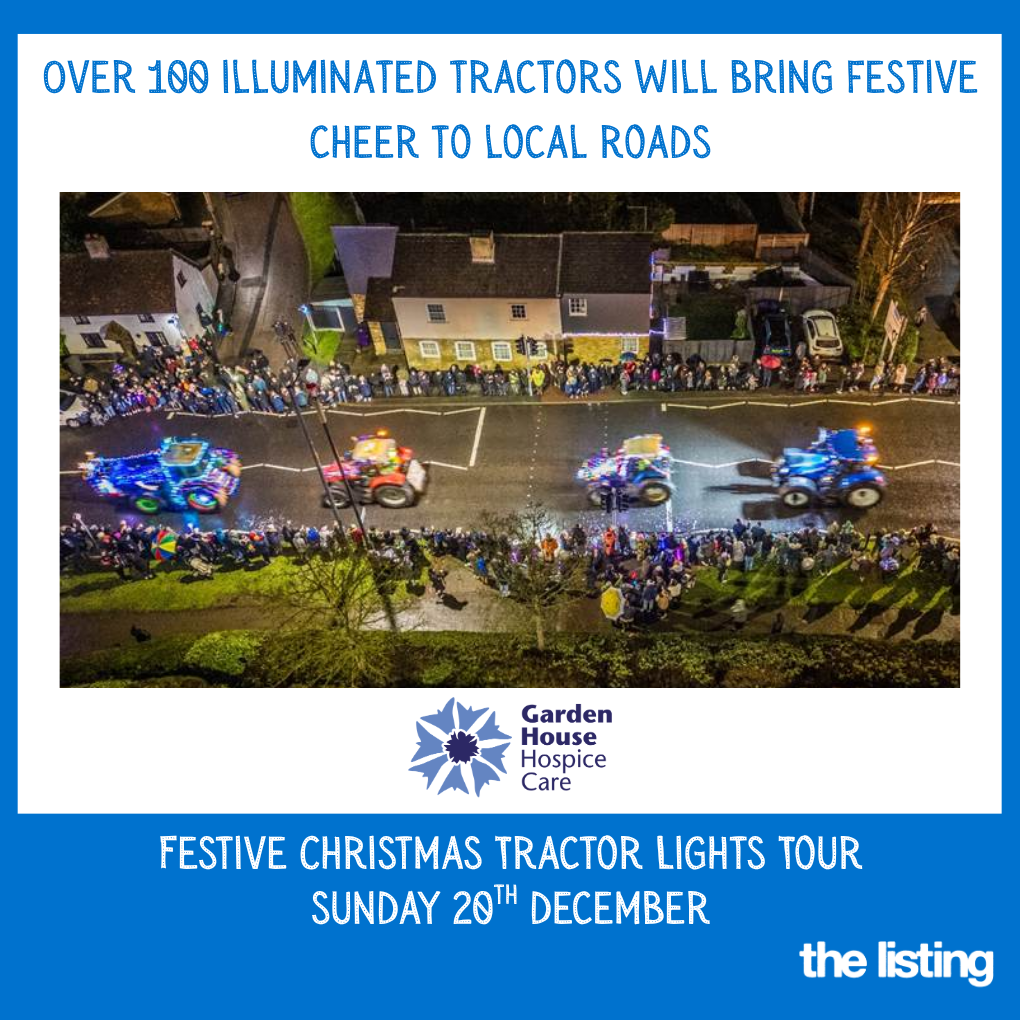 Things to Do: Festive Christmas Tractor Lights Tour